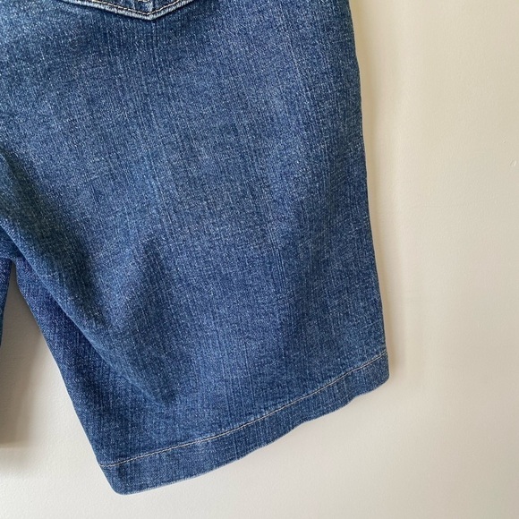 Vintage Bermuda denim jean shorts Sz 8 - Picture 8 of 13